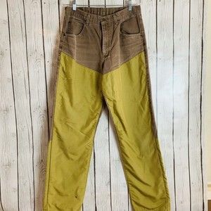 Mens Wrangler ProGear Upland Jeans Brush Guard Denim Work Pants Size W 34 L 34